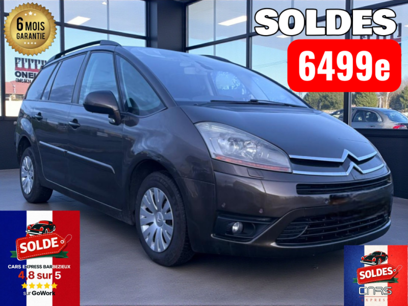 CITROEN C4 GRAND PICASSO 1,6 HDI 7PLACES GARANTIE 6MOIS