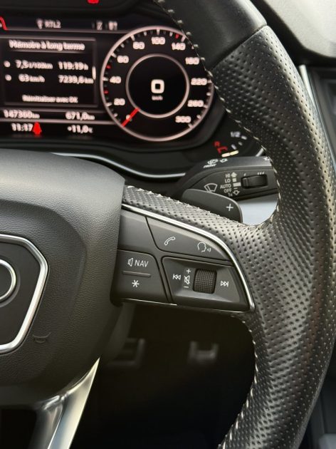 AUDI Q5  (2) 40 TDI 190CH QUATTRO S TRONIC 7 S-LINE TOIT OUVRANT ORIGINE FRANCE  GARANTIE 6 MOIS  