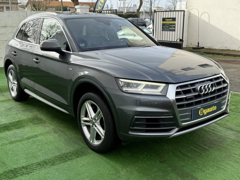 AUDI Q5  (2) 40 TDI 190CH QUATTRO S TRONIC 7 S-LINE TOIT OUVRANT ORIGINE FRANCE  GARANTIE 6 MOIS  