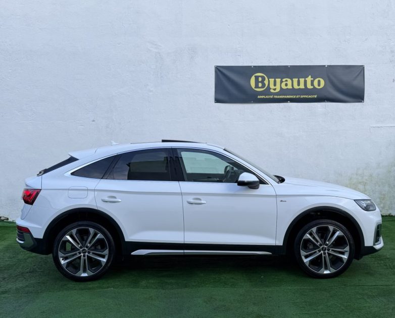 AUDI Q5  (2) SPORTBACK 50 TFSI E 299CH  QUATTRO S TRONIC 7 S-LINE TOIT OUVRANT /ATTELAGE GARANTIE 6 MOIS   