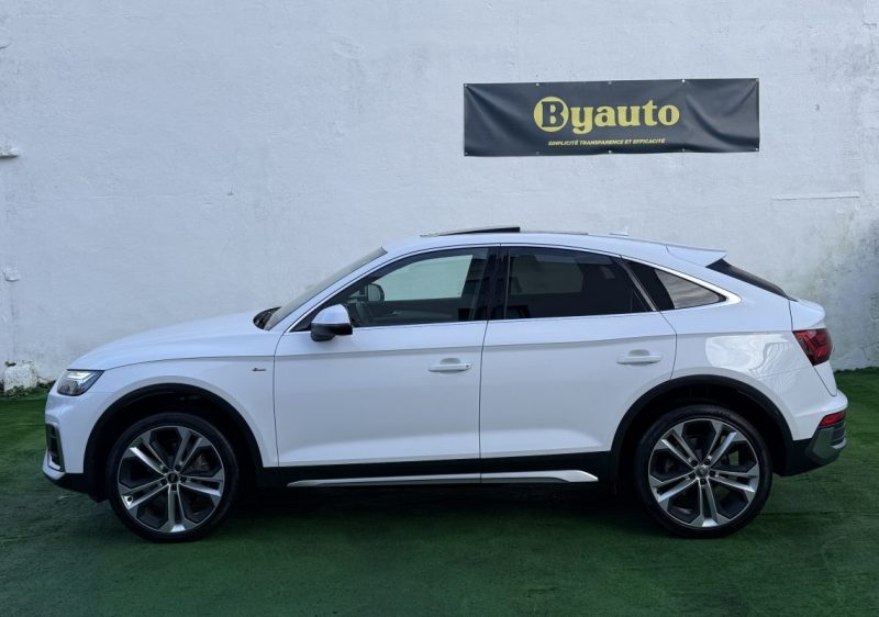 AUDI Q5  (2) SPORTBACK 50 TFSI E 299CH  QUATTRO S TRONIC 7 S-LINE TOIT OUVRANT /ATTELAGE GARANTIE 6 MOIS   