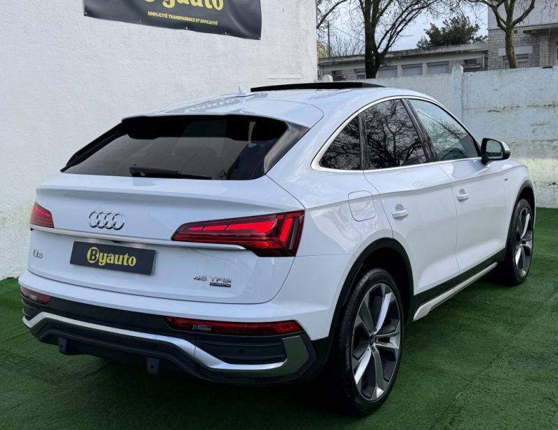 AUDI Q5  (2) SPORTBACK 50 TFSI E 299CH  QUATTRO S TRONIC 7 S-LINE TOIT OUVRANT /ATTELAGE GARANTIE 6 MOIS   