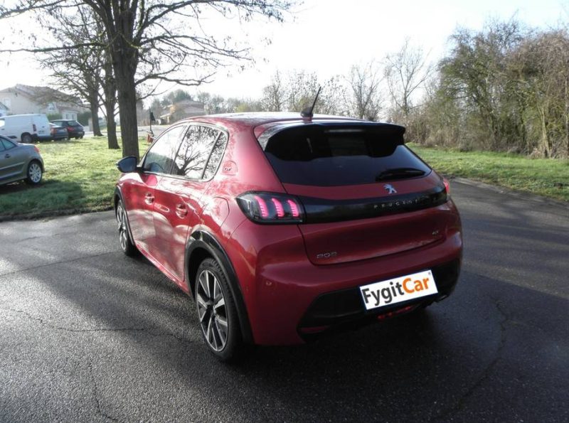 PEUGEOT  208 II 1.2 PURETECH 100CH S&S GT LINE  EAT8 2021