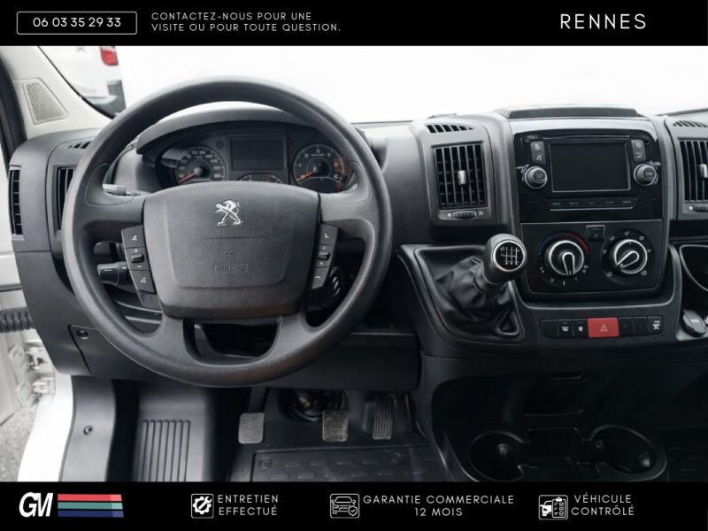 Peugeot Boxer L3H2 2.2 BlueHDi 140ch / TVA récupérable / Caméra de recul / Régulateur /