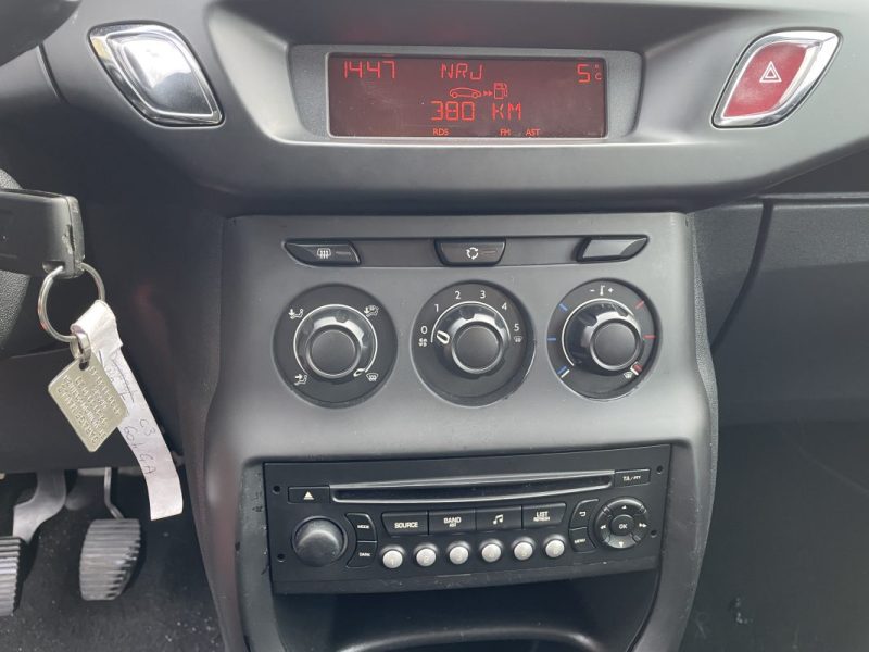 CITROEN C3 1.0L 68 CV GARANTIE 3/12 MOIS 2015