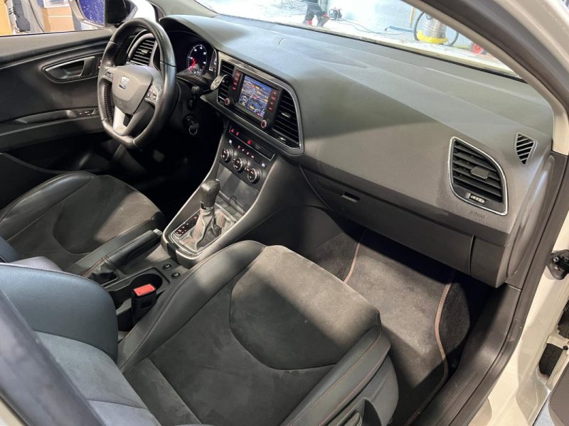 SEAT LEON 2.0 TDI 184CH FAP FR DSG *** TOIT OUVRANT / SIÈGES CHAUFFANTS / CUIR ALCANTARA / GPS ***