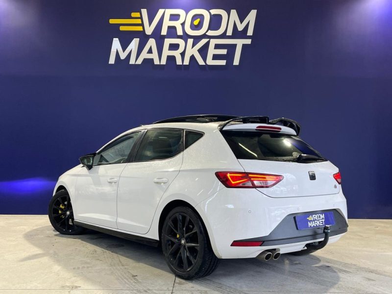 SEAT LEON 2.0 TDI 184CH FAP FR DSG *** TOIT OUVRANT / SIÈGES CHAUFFANTS / CUIR ALCANTARA / GPS ***