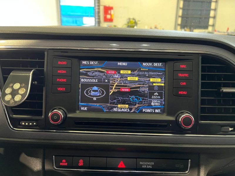 SEAT LEON 2.0 TDI 184CH FAP FR DSG *** TOIT OUVRANT / SIÈGES CHAUFFANTS / CUIR ALCANTARA / GPS ***