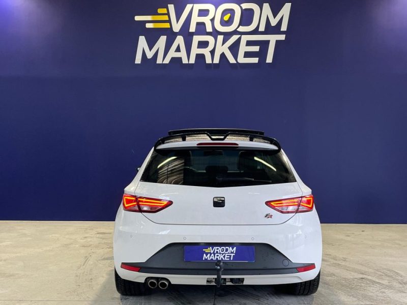 SEAT LEON 2.0 TDI 184CH FAP FR DSG *** TOIT OUVRANT / SIÈGES CHAUFFANTS / CUIR ALCANTARA / GPS ***