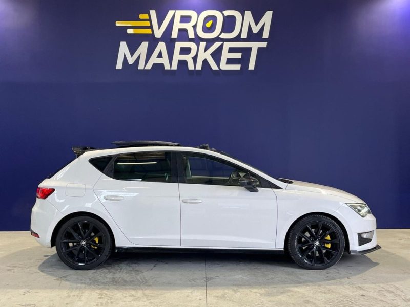 SEAT LEON 2.0 TDI 184CH FAP FR DSG *** TOIT OUVRANT / SIÈGES CHAUFFANTS / CUIR ALCANTARA / GPS ***