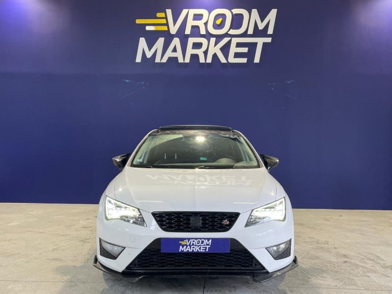SEAT LEON 2.0 TDI 184CH FAP FR DSG *** TOIT OUVRANT / SIÈGES CHAUFFANTS / CUIR ALCANTARA / GPS ***