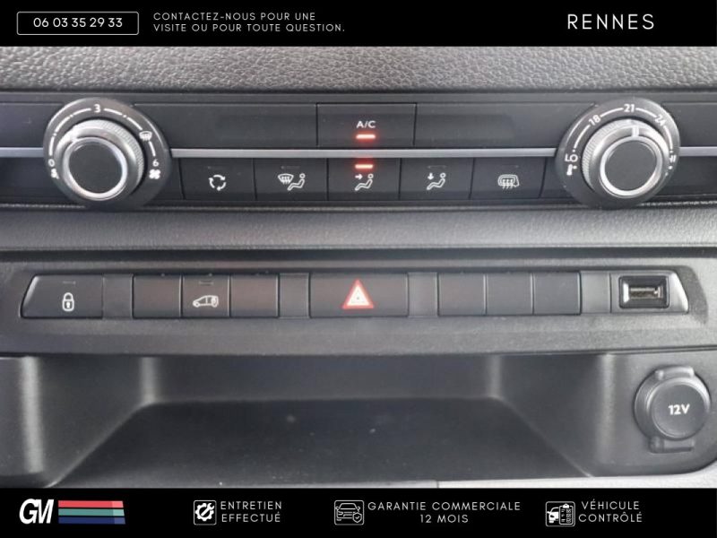 PEUGEOT Expert 1.5 HDi / TVA récupérabe / Apple CarPlay / Régulateur 
