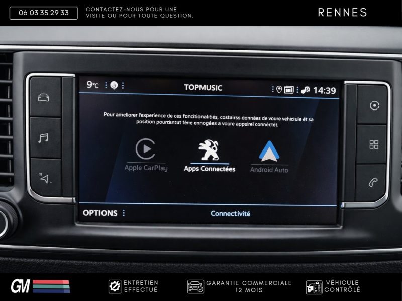 PEUGEOT Expert 1.5 HDi / TVA récupérabe / Apple CarPlay / Régulateur 