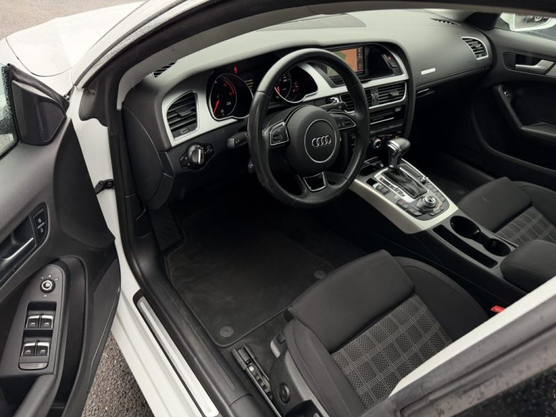 AUDI A5 PHASE 2 SPORTBACK 2.0 TDI 190 Cv QUATTRO / 5 PLACES - GARANTIE 1 AN