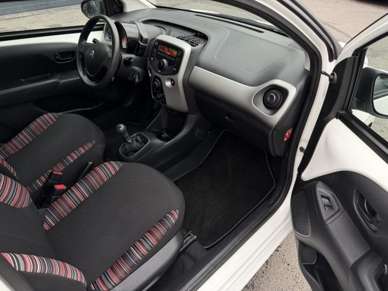 CITROEN C1 II 1.0 VTI 68 Cv CLIMATISATION BLUETOOTH CRIT AIR 1 - GARANTIE 1 AN