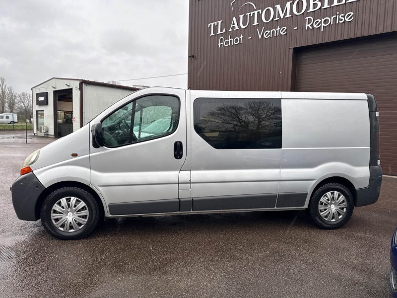 RENAULT TRAFIC L2H1 CA 6 places 2.5 DCI 140 PACK CLIM