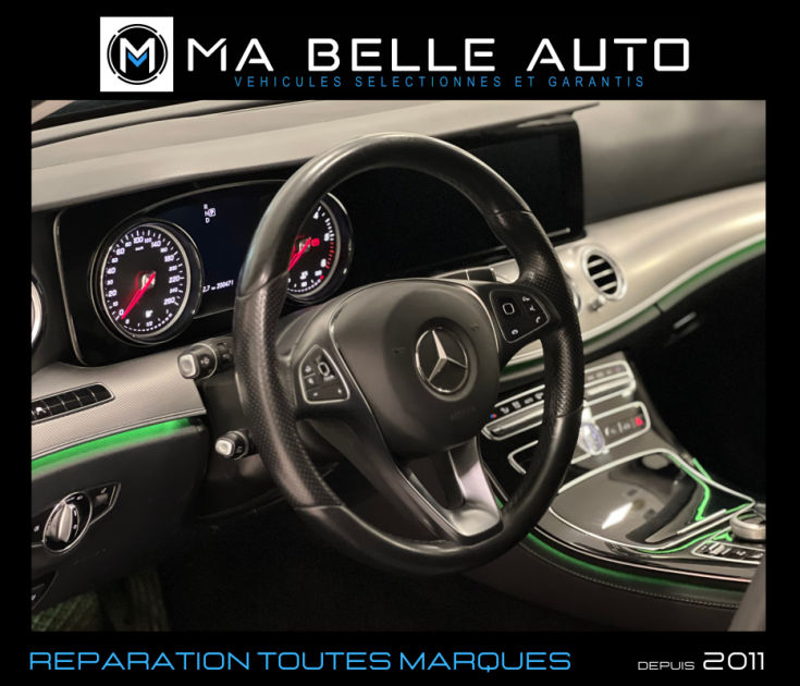 MERCEDES CLASSE E 220 D 194 AVANTGARDE 9G-TRONIC / CARNET / 255 euros mensuel