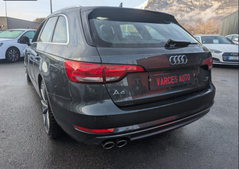 AUDI A4 2.0 TDI 190 CV QUATTRO S-LINE BVA VIRTUAL COCKPIT TOIT OUVRANT PANORAMIQUE  2016