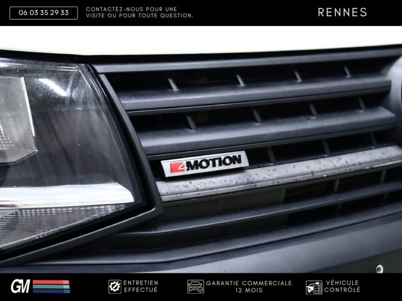 Volkswagen Transporter T6 2.0 TDI 150ch 4Motion / WEBASTO télécommandé / TVA récupérable / 1er main 