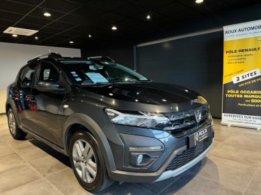 DACIA  SANDERO  STEPWAY ECO-G 100 / MAIN LIBRE / 1ERE MAIN / CAMERA / RADAR AV + AR / CLIM AUTO  2021