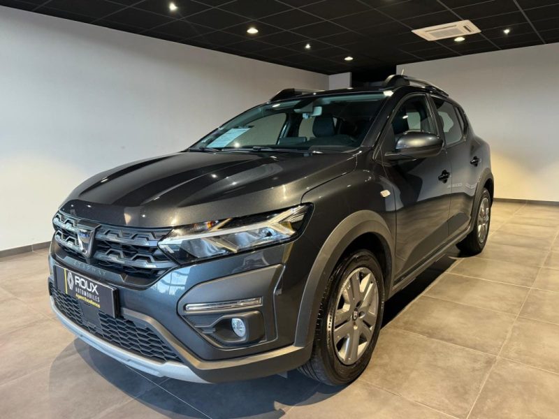 DACIA  SANDERO  STEPWAY ECO-G 100 / MAIN LIBRE / 1ERE MAIN / CAMERA / RADAR AV + AR / CLIM AUTO  2021
