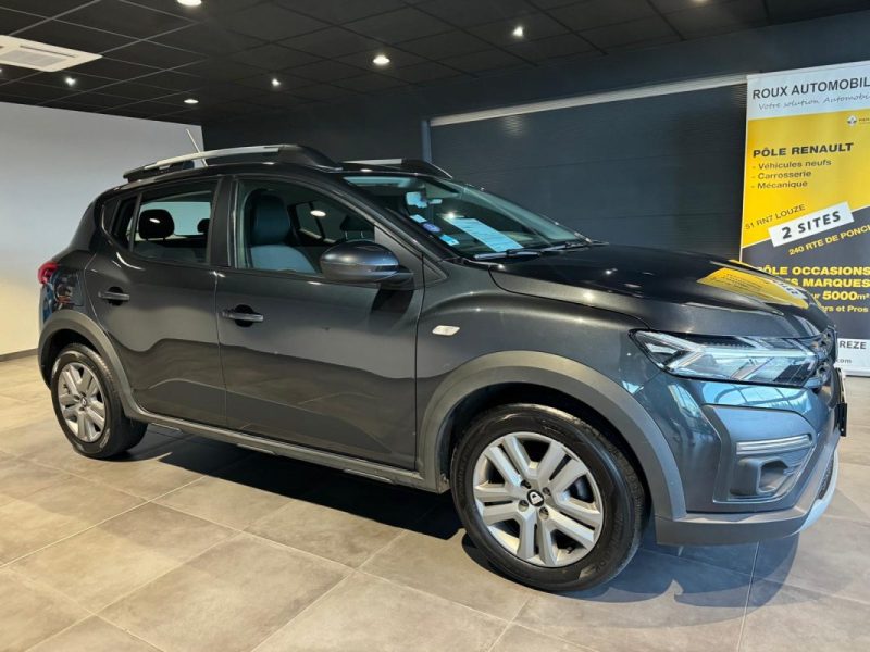 DACIA  SANDERO  STEPWAY ECO-G 100 / MAIN LIBRE / 1ERE MAIN / CAMERA / RADAR AV + AR / CLIM AUTO  2021