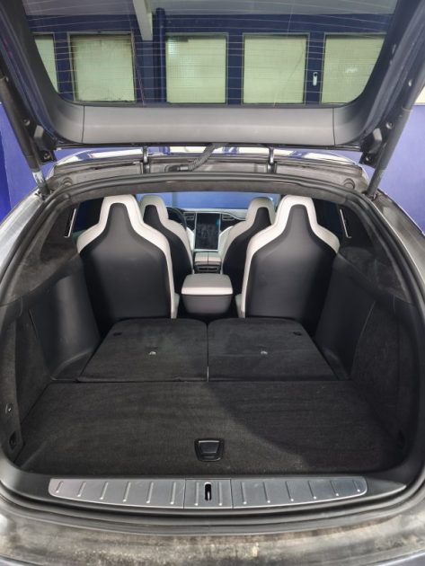 TESLA MODEL X 100D GRANDE AUTONOMIE  2017 6 PLACES CUIR BLANC 115000 KMS 