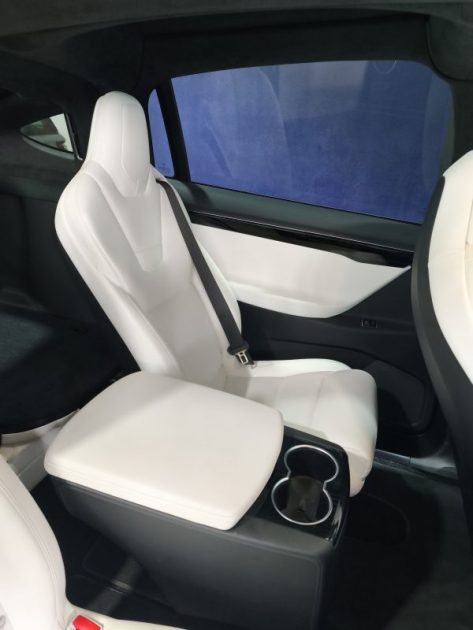 TESLA MODEL X 100D GRANDE AUTONOMIE  2017 6 PLACES CUIR BLANC 115000 KMS 