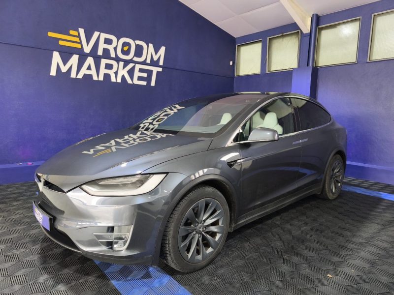 TESLA MODEL X 100D GRANDE AUTONOMIE  2017 6 PLACES CUIR BLANC 115000 KMS 