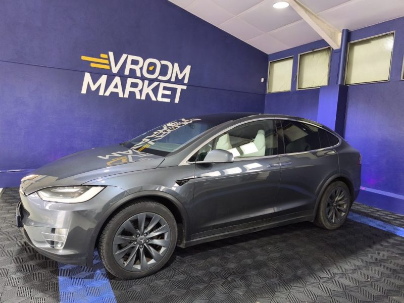 TESLA MODEL X 100D GRANDE AUTONOMIE  2017 6 PLACES CUIR BLANC 115000 KMS 