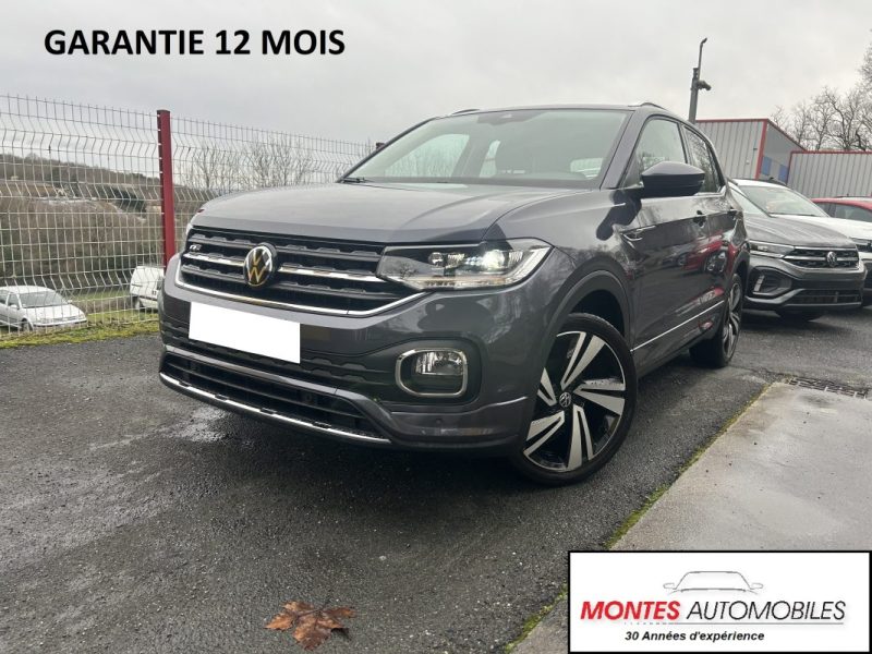 VOLKSWAGEN T-CROSS R-Line Tsi 110 Ch Gps / Garantie 12 mois