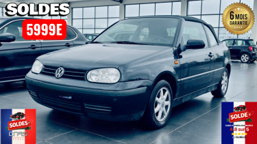 VOLKSWAGEN GOLF CABRIO 1.6 100CV CARAT EDITION GARANTIE 6MOIS