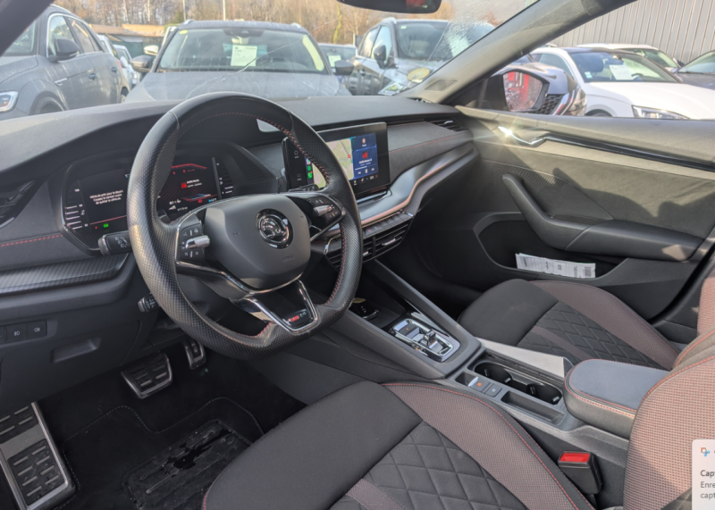 SKODA OCTAVIA COMBI RS 2.0 TDI 200CH DSG7 VIRTUAL COCKPIT ENTRETIEN SKODA 