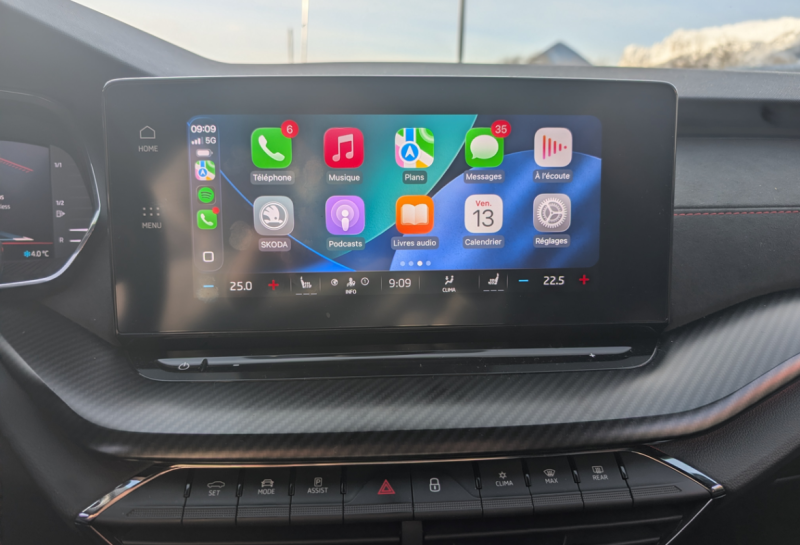 SKODA OCTAVIA COMBI RS 2.0 TDI 200CH DSG7 VIRTUAL COCKPIT ENTRETIEN SKODA 
