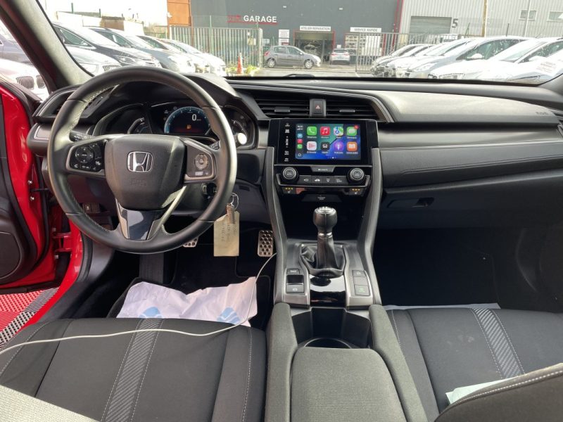 HONDA CIVIC  1.0 VTEC 129 CV EXECUTIVE  GARANTIE 3/12 MOIS    2017