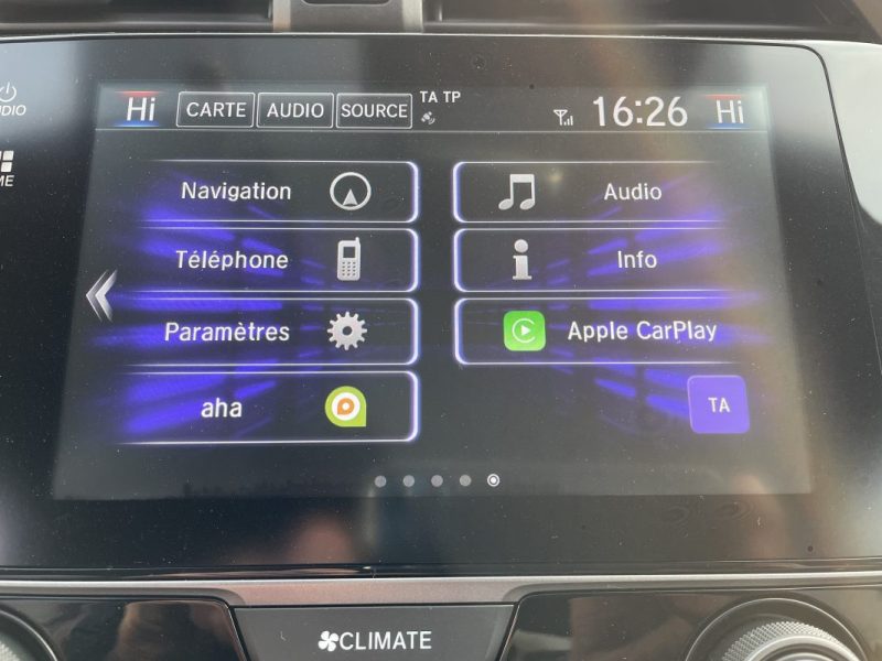 HONDA CIVIC  1.0 VTEC 129 CV EXECUTIVE  GARANTIE 3/12 MOIS    2017