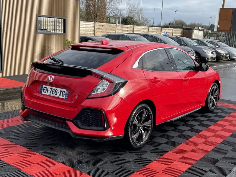 HONDA CIVIC  1.0 VTEC 129 CV EXECUTIVE  GARANTIE 3/12 MOIS    2017