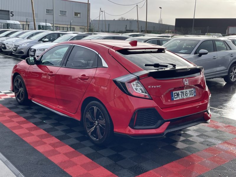 HONDA CIVIC  1.0 VTEC 129 CV EXECUTIVE  GARANTIE 3/12 MOIS    2017