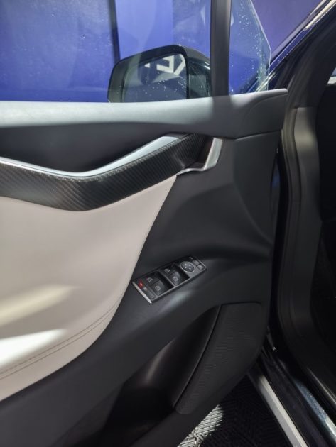 TESLA MODEL X P100D AWD 2018 PERFORAMNCE 6 PLACES CUIR BLANC 