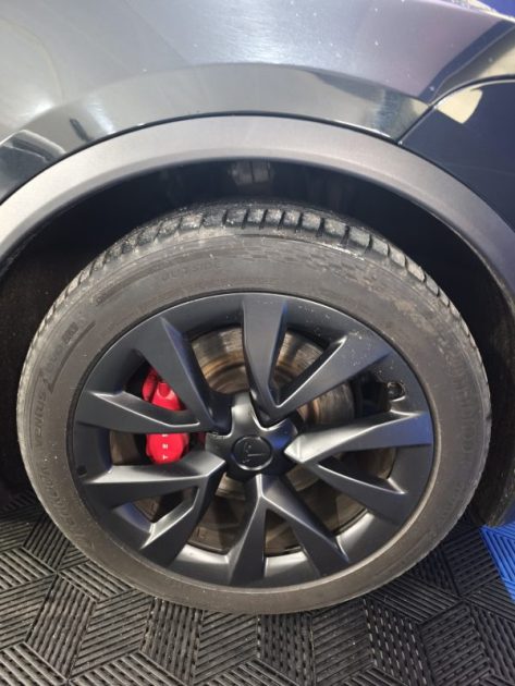 TESLA MODEL X P100D AWD 2018 PERFORAMNCE 6 PLACES CUIR BLANC 