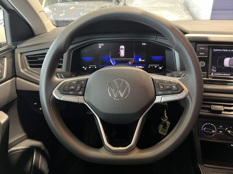 VOLKSWAGEN POLO VI 1.0 MPI 80CH / APPLE CARPLAY & ANDROÏD AUTO / 1ÈRE MAIN