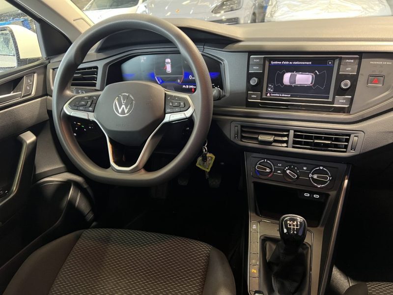 VOLKSWAGEN POLO VI 1.0 MPI 80CH / APPLE CARPLAY & ANDROÏD AUTO / 1ÈRE MAIN