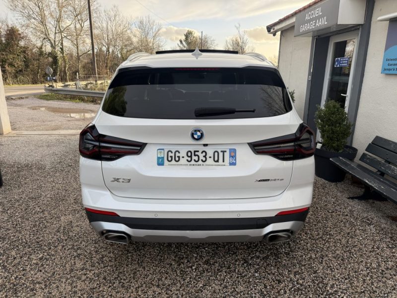 B.M.W. X3 XDRIVE 30E 292CH BVA8 DESIGN TOIT OUVRANT  2022