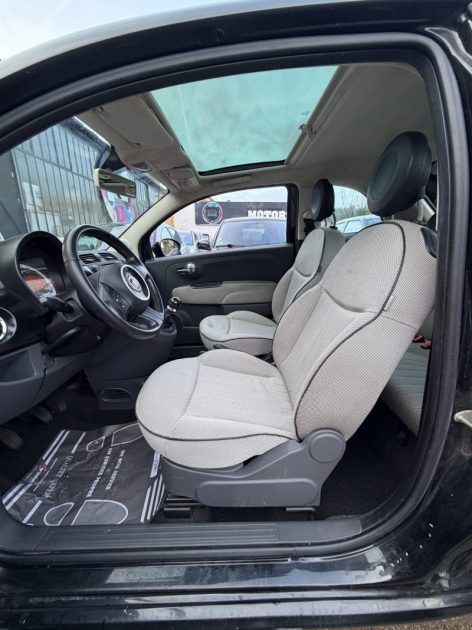 FIAT 500 1.2 LOUNGE 2008 - 66 242Kms - Boite Manuelle - Distrib ok - Premier Main - SUIVIT FIAT