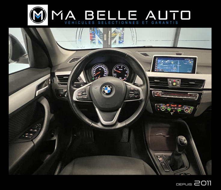 BMW F48 II X1 Sdrive16d 116 Lounge / 1ère main carnet BMW complet / GPS PRO CAMERA JA17 / 279 euros