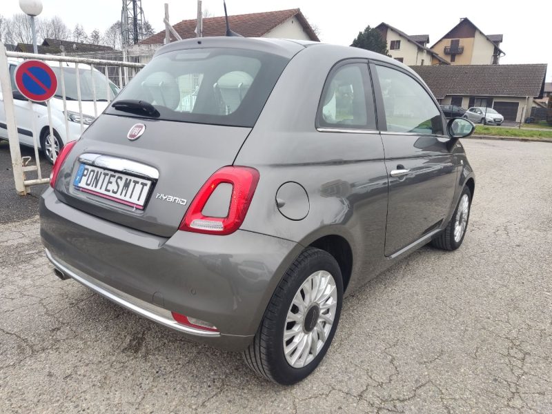 FIAT 500 1.0 70CH BSG S&S DOLCEVITA HYBRIDE GARANTIE 6 MOIS TVA RECUPERABLE 2022