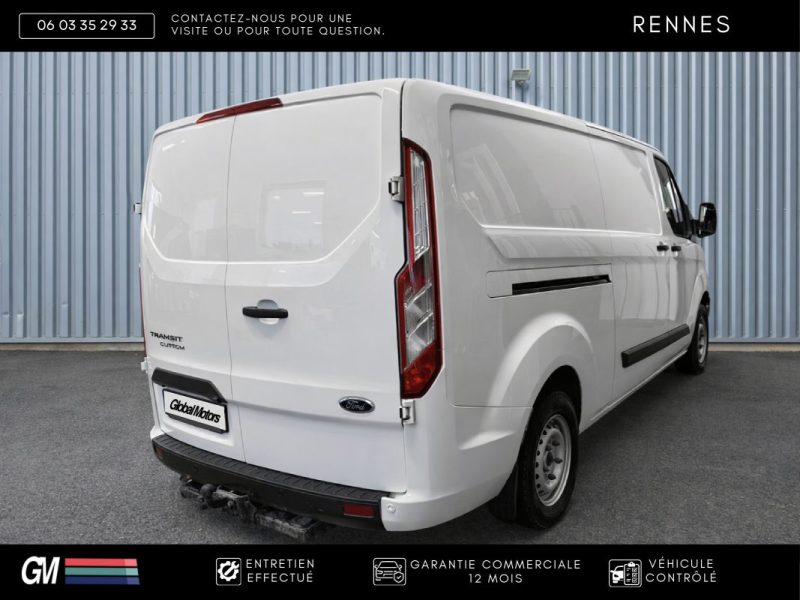 FORD Transit Custom L2H1 2.0 EcoBlue 130ch GARANTIE 12 MOIS / TVA récupérable / 1er main 