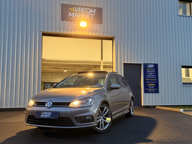 GOLF 7 R-LINE - 1.4 L TFSI - 125 ch - 2016 - BVM - SIEGES CHAUFFANTS - Caméra de Recul - 2 ème main 