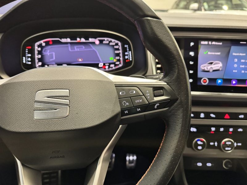 SEAT ATECA 2.0 TDI 150 ch DSG 7 FR / SUIVI COMPLET / TOIT OUVRANT