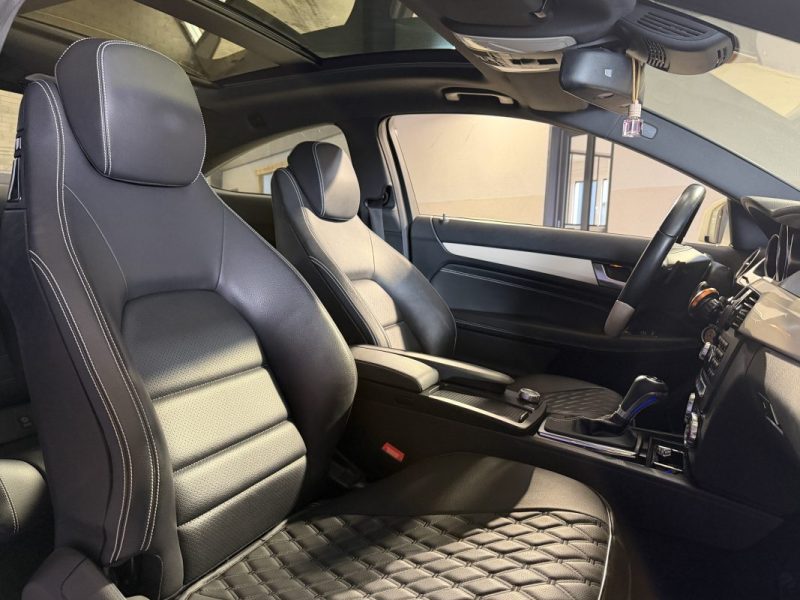 MERCEDES CLASSE C 250 CDI Coupé Ph2 7G-Tronic+ 204cv PACK AMG - Toit ouvrant - 129 000 klm   